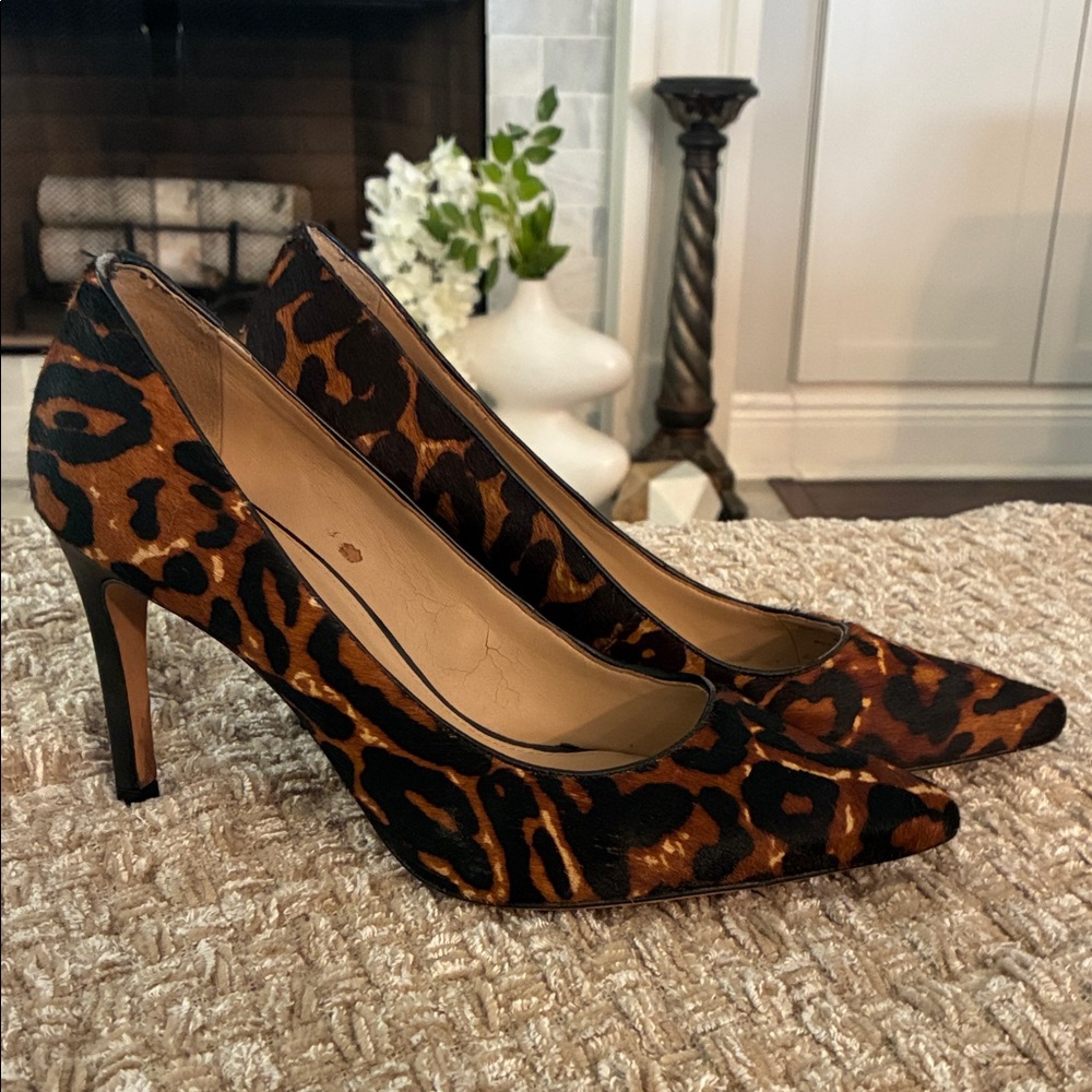 ANTONIO MELANI Animal Print Heels